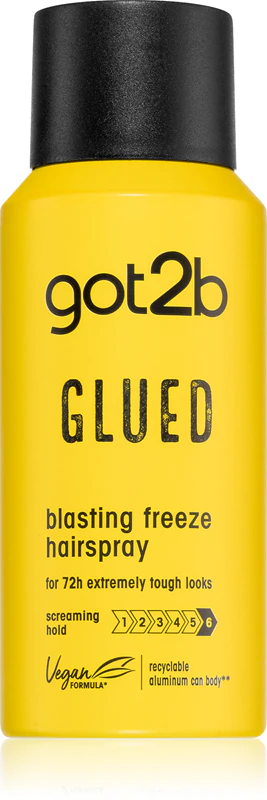 lak na vlasy got2b Glued Blasting Freeze se silnou fixací