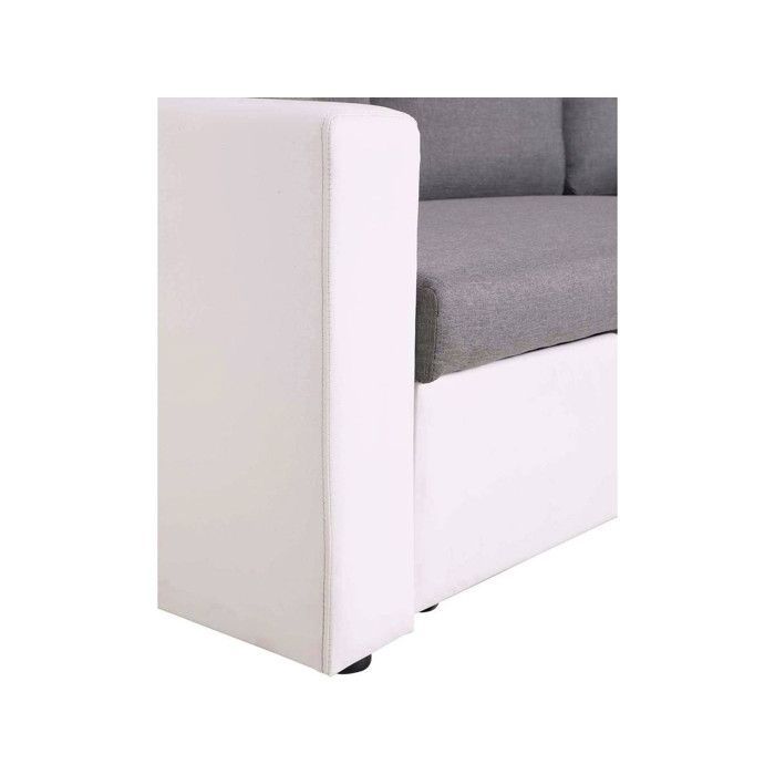 Canapé d'angle convertible/ réversible avec coffre 