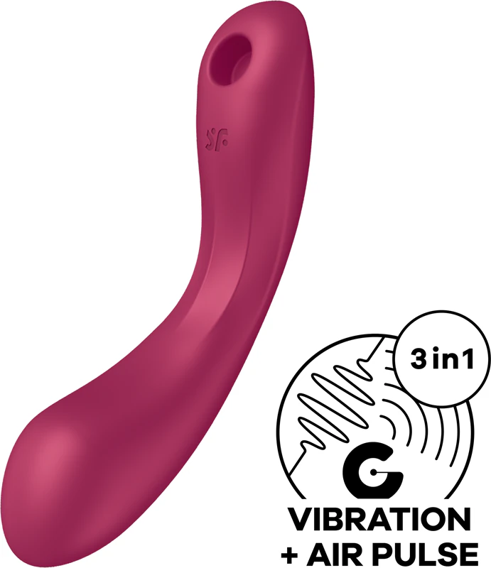 Satisfyer Curvy Trinity 1 Vibrator mit Klitorisstimulator