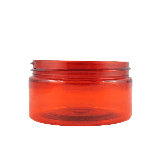 ZÁKLADNÍ 100ml oranžová recyklovaná PET lahev - bez víčka