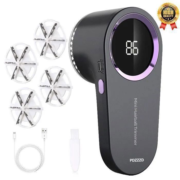 Rasoir Anti Bouloche, Anti Bouloche Appareil avec 4 Lames Remplaçables, Anti Bouloche Vetement, Rasoir Peluche Bouloche