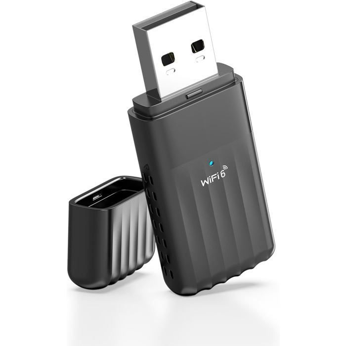 Bluetooth5.3 Clé Wifi 6 Puissante Ax900 Mbps Clé Wifi Pour Pc Nano Adaptateur Usb Wifi Bi-Bande Dongle Wifi Bluetooth Adaptateur Wi