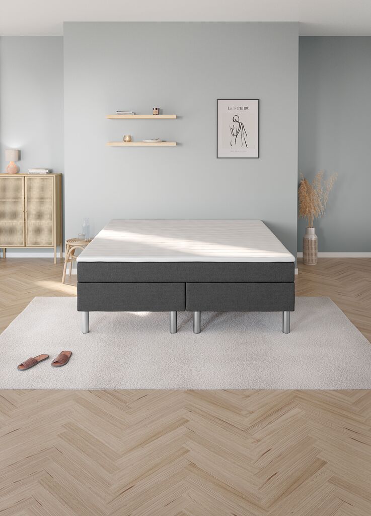 Kontinentalni krevet VERMA BC5 osnovni 150x200 VERMA BC5 sivi-22 M