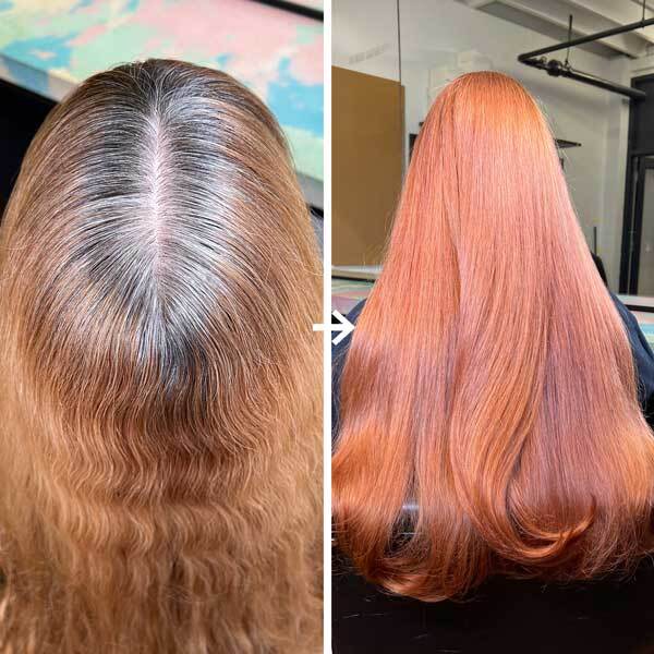 Sada pro permanentní bělení Bleach London Natural Copper
