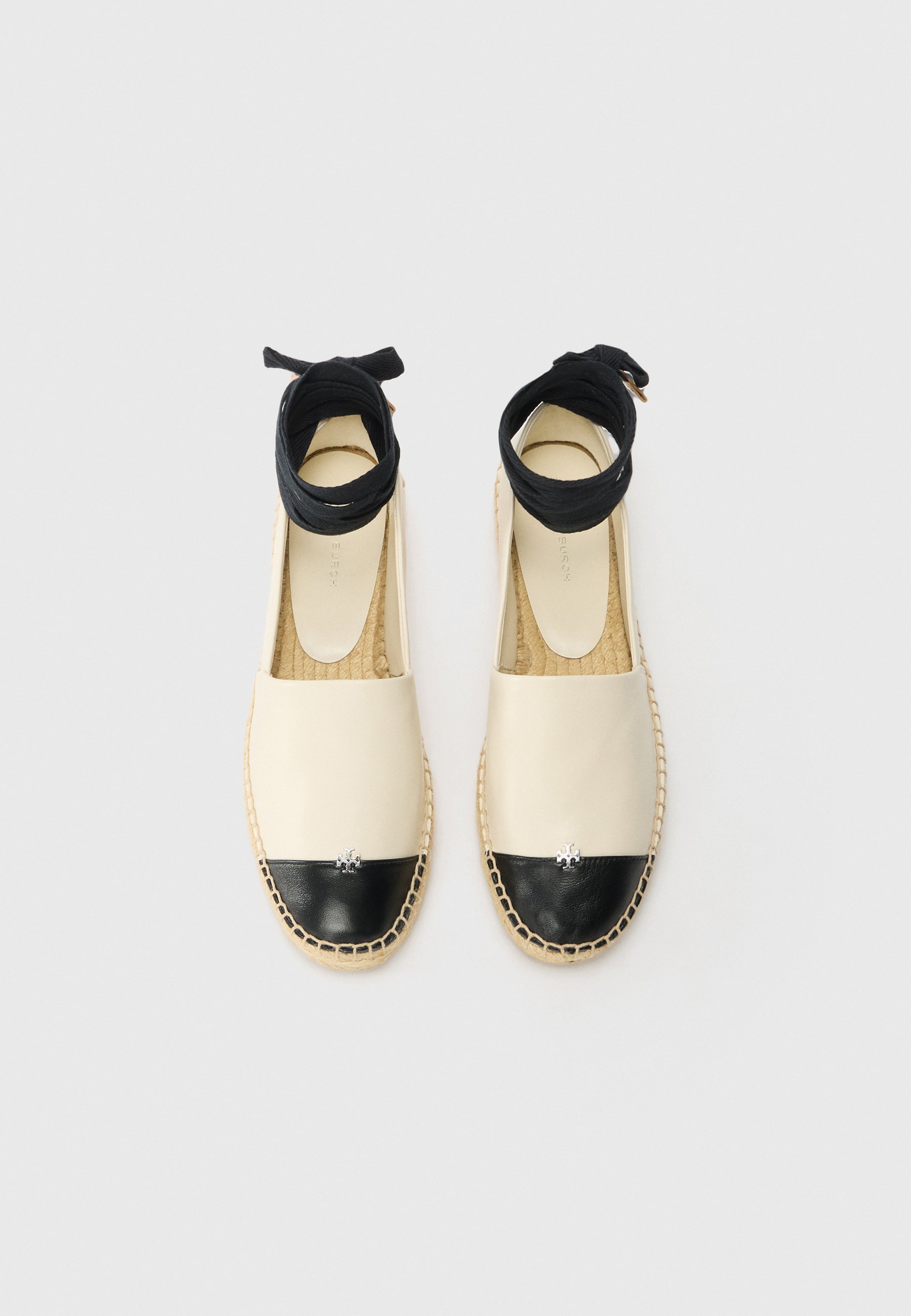 Espadrile Tory Burch - crem deschis/negru perfect