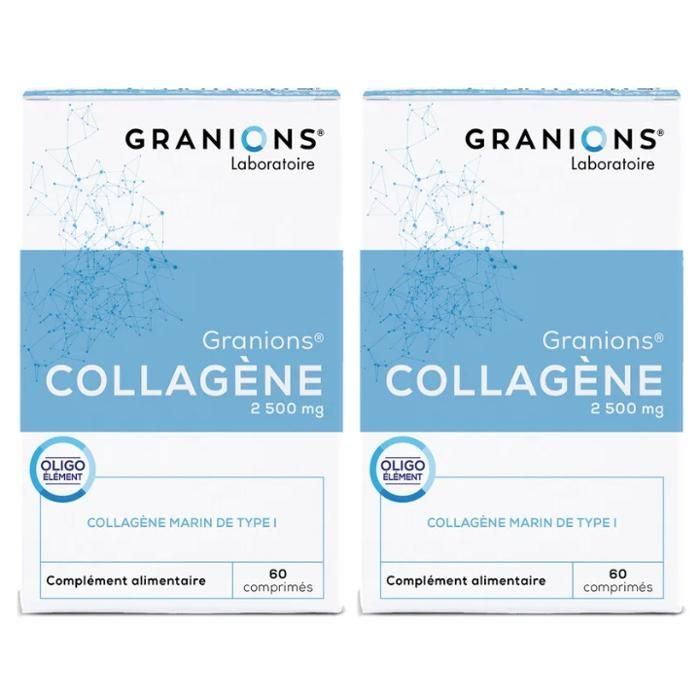 Granions Collagène - Collagène Marin de Type I 2x60 comprimés