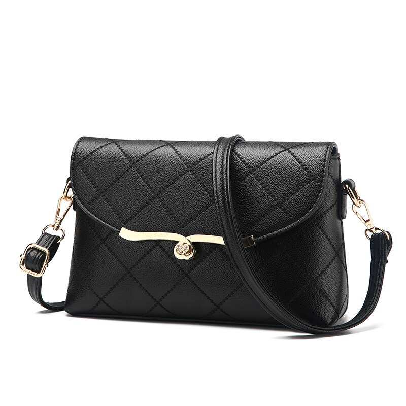 Borsa a tracolla piccola con cerniera e patta 2021, borse a tracolla Messenger, borse a tracolla con motivo a rombi, borsa a mano Joker, mini borsa nera comoda