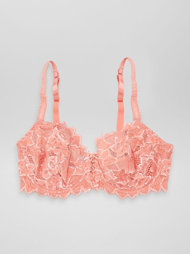 Conjunto de 2 sujetadores Arum 'Sans Complexe' - ROSA