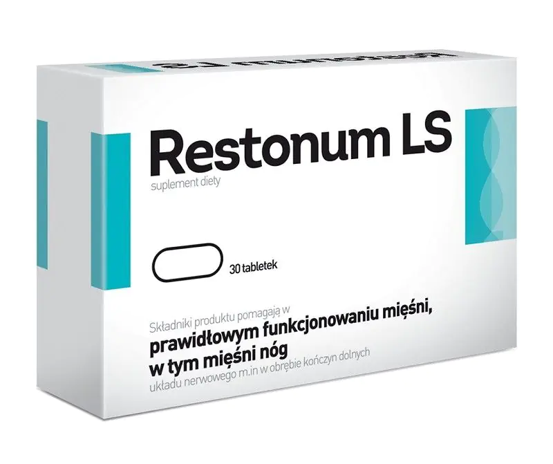 Restonum LS, Preparat wspierający funkcjonowanie mięśni, Tabletki