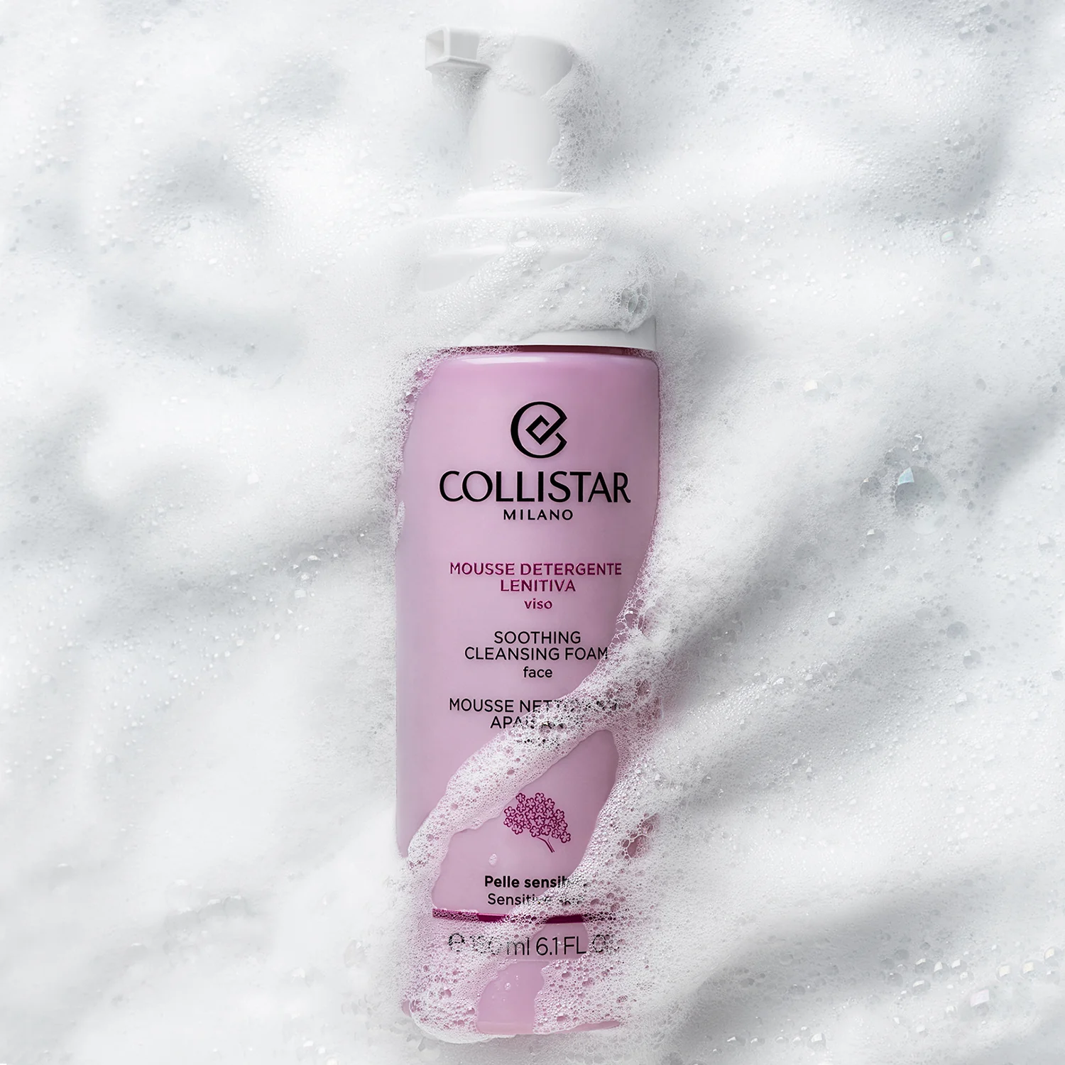 Detergenza Mousse Detergente Lenitiva Viso - Mousse detergente viso