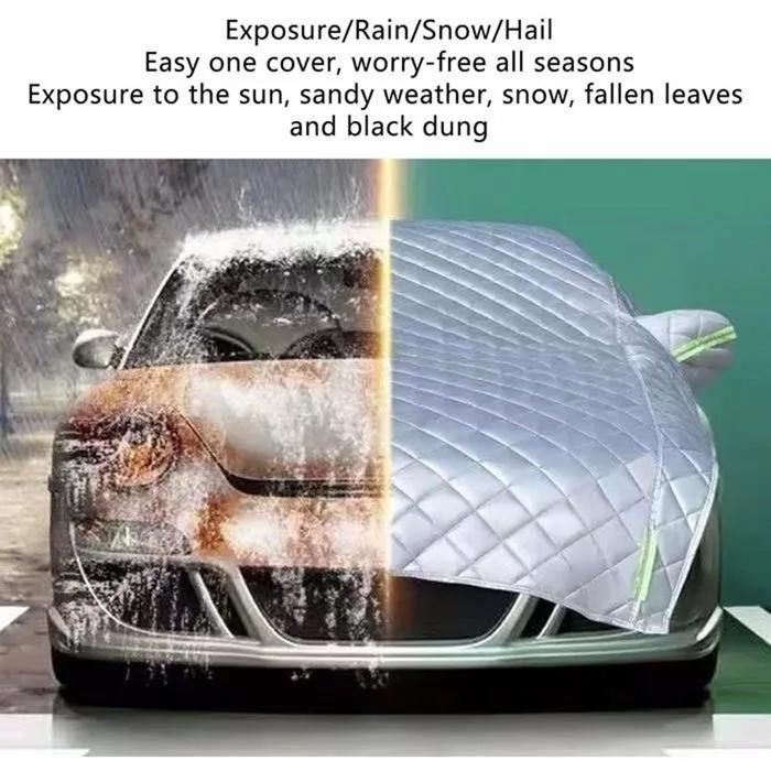 Funda protectora para coche a prueba de granizo, funda gruesa para coche para la nieve.