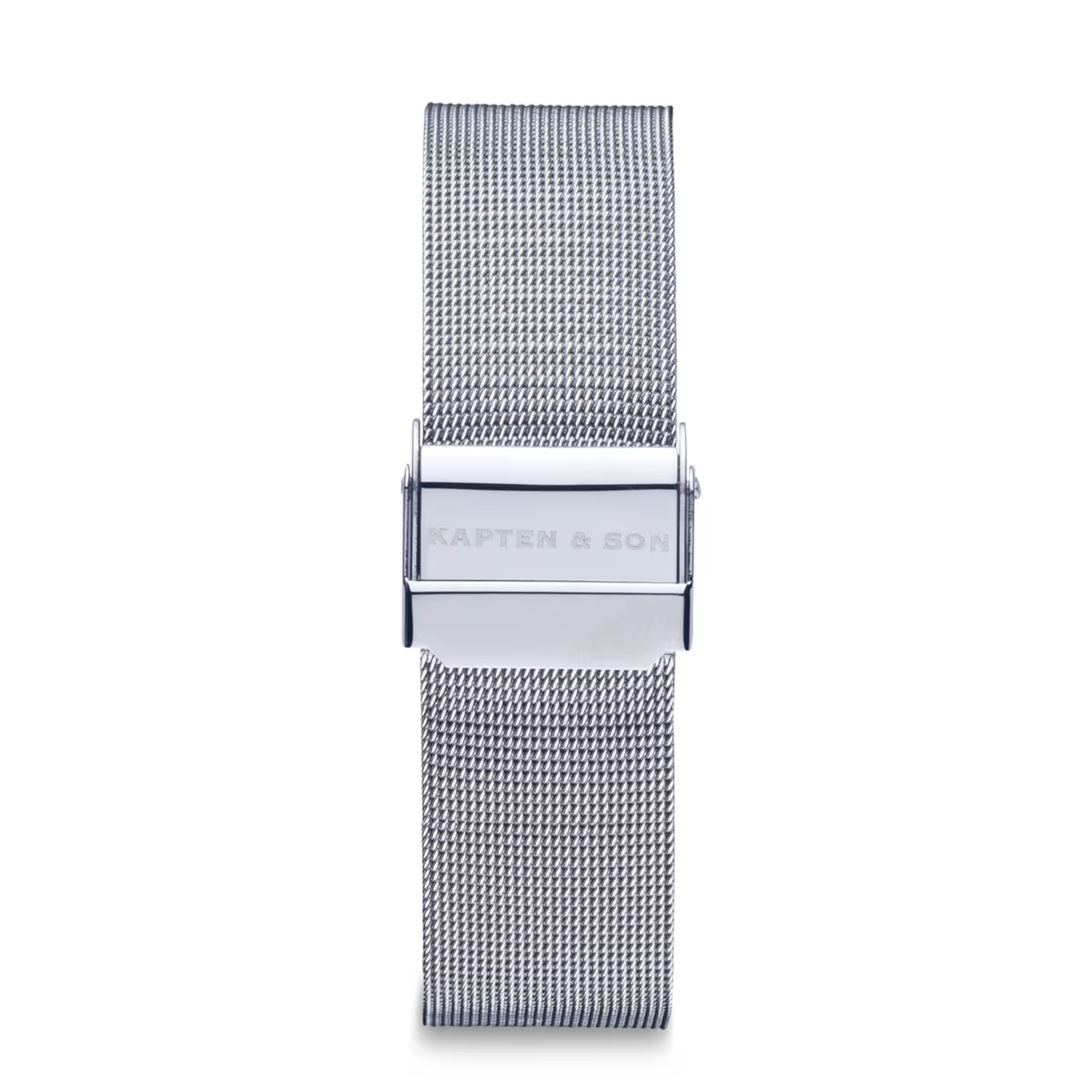 Bracelet en maille argenté