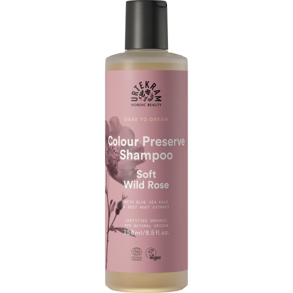 Urtekram Soft Wild Rose Shampoo (farget hår) - 250ml