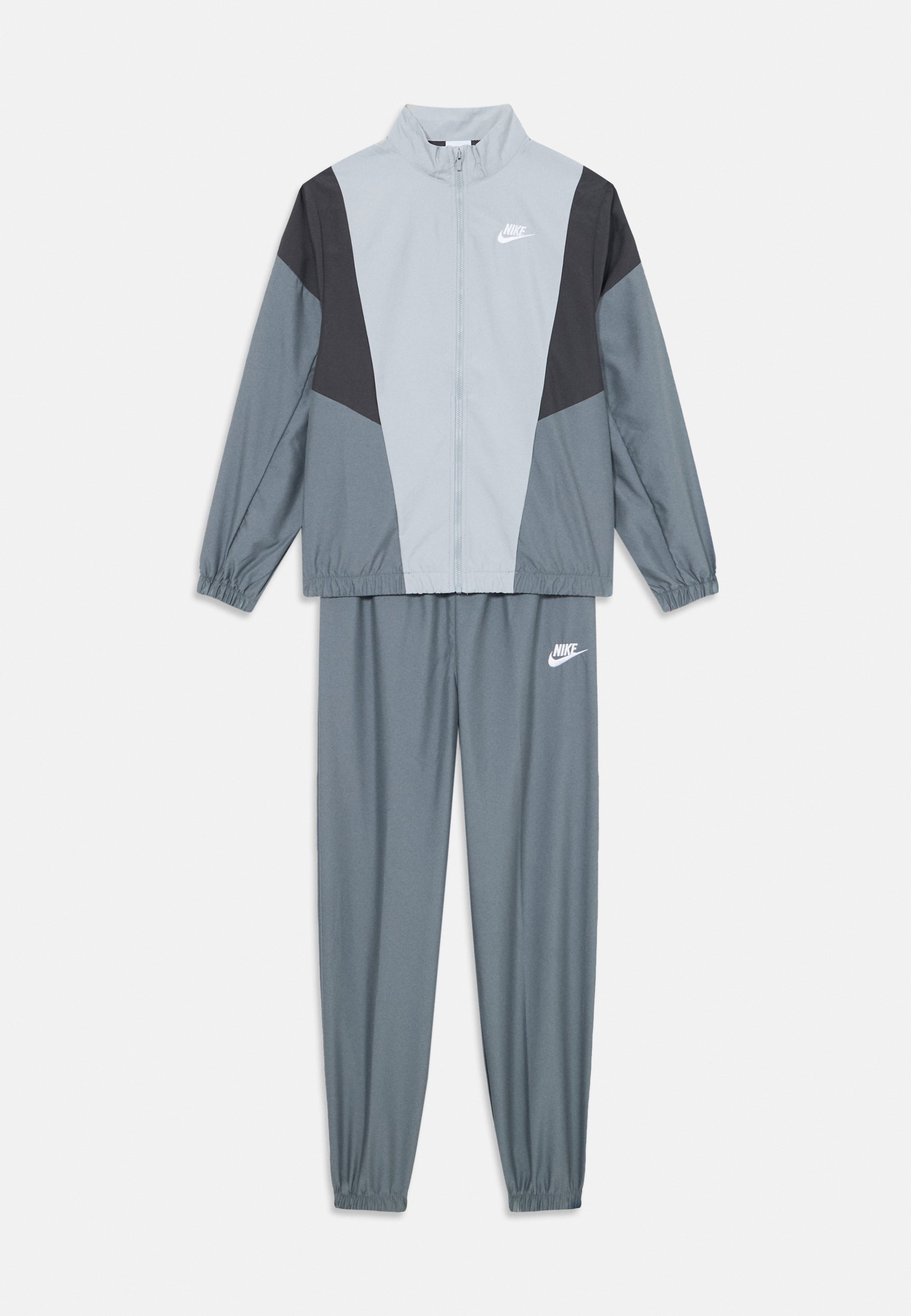 Nike Sportswear UNISEX TRACKSUIT SET - Trainingsbroek - rookgrijs/antraciet/wit