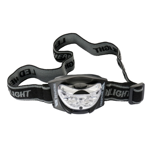 Linterna Frontal Cabeza 3 Led Montañismo/Camping Trespass