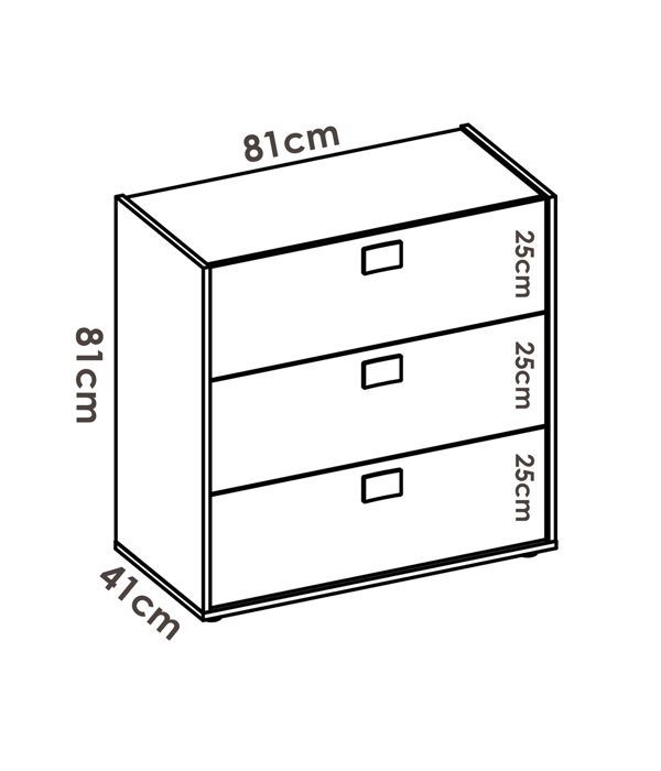 Ensemble chambre à coucher complète (lit 190x90 cm avec 2 tiroirs + table de chevet + commode )