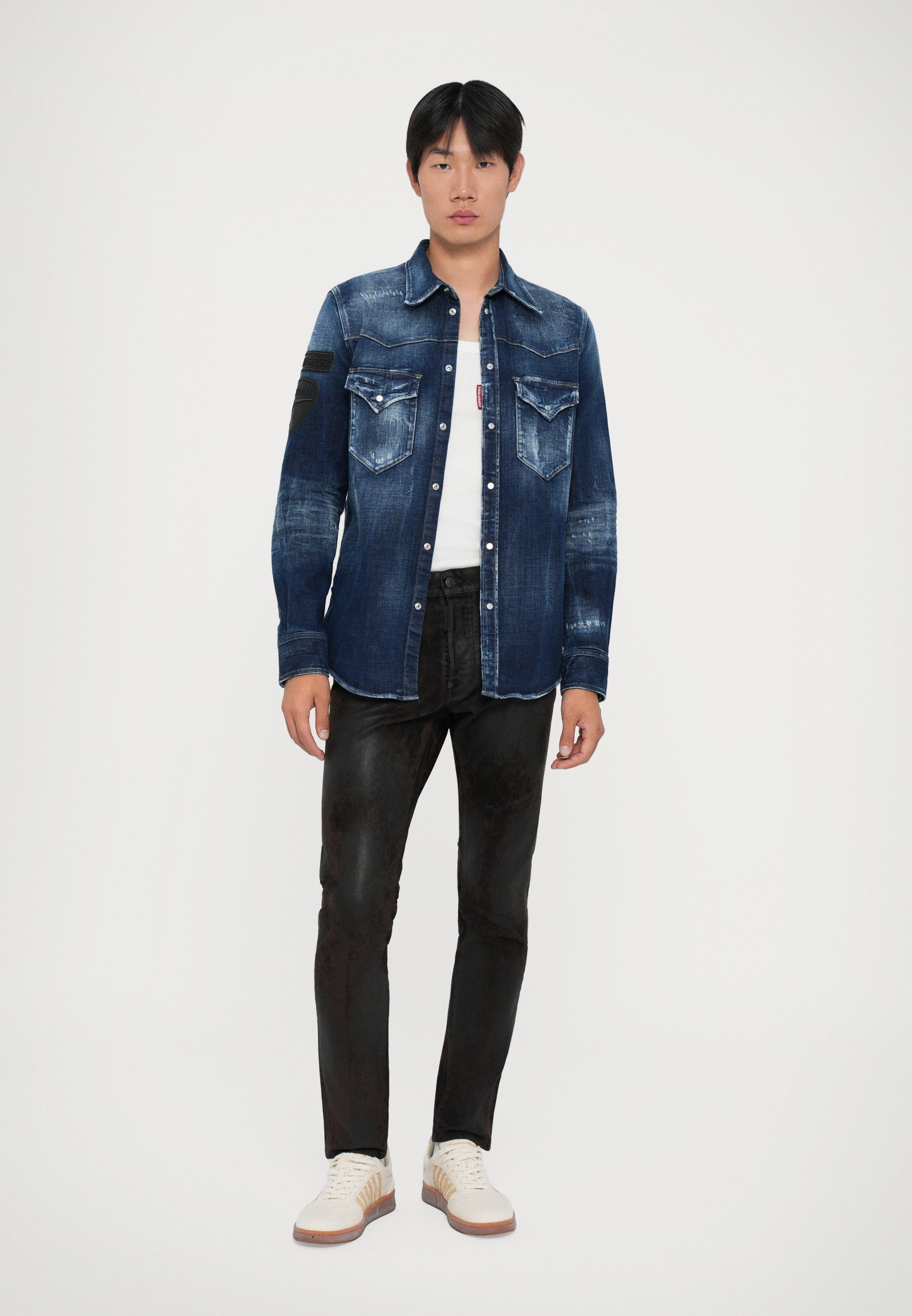 Dsquared2 COOL GUY - Pantaloni - marrone scuro