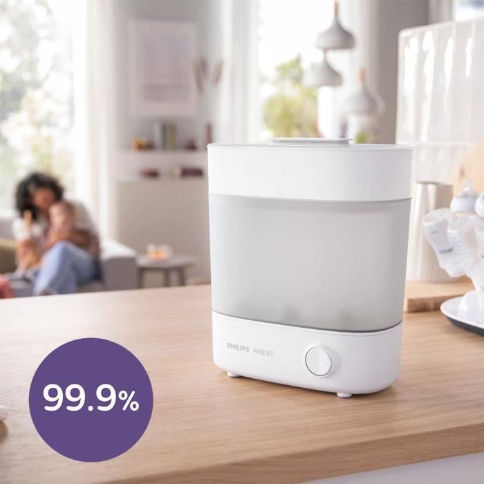 Sterilisateur Philips Avent - SCF291/00 - Compact - Electrique - Blanc