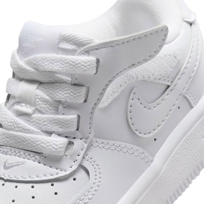 Zapatillas Nike Force 1 Low EasyOn (TD) para bebés y niños pequeños, color blanco IH4491-101