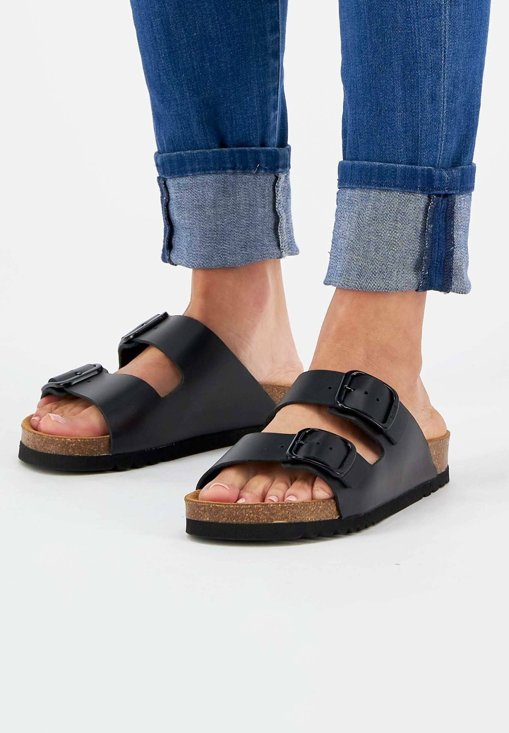 Scholl JOSEPHINE NEW - Slippers - black