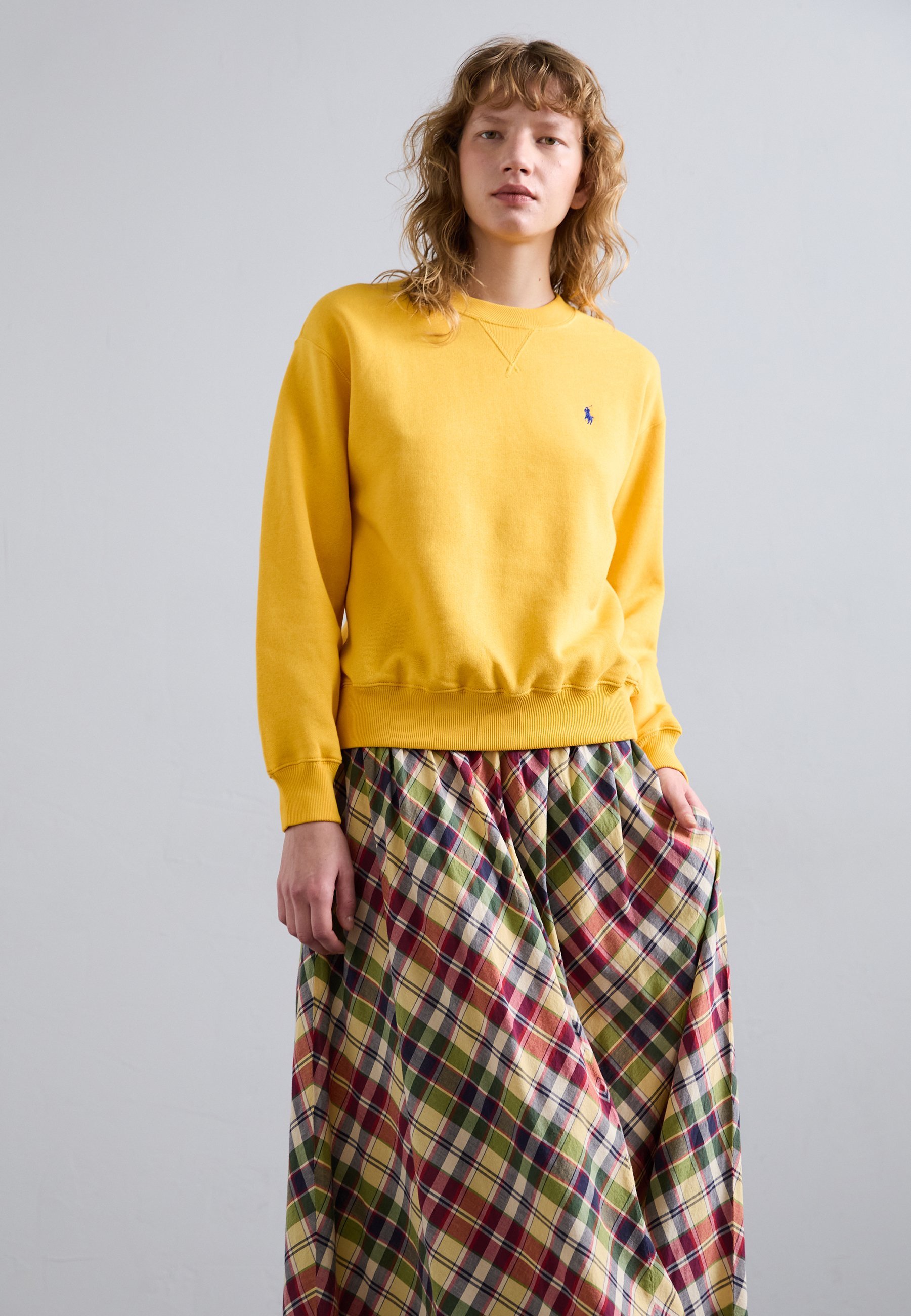 Polo Ralph Lauren FLEECE CREWNECK - Sweatshirt - goudkleurig