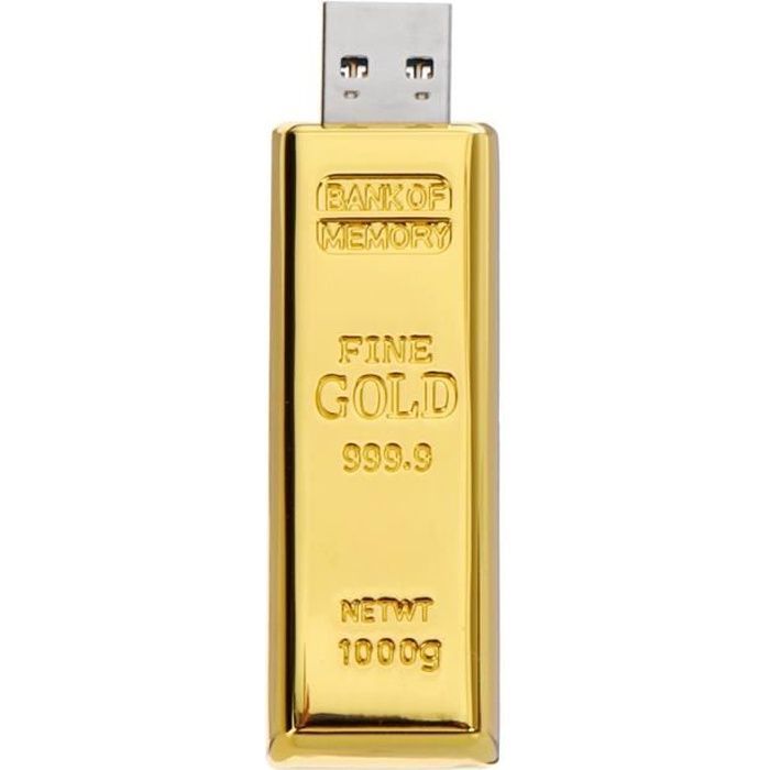 Clé USB - Luxe - 128 Go - USB 3.0 - Alliage de Zinc - Vitesse de Lecture 60 Mo/s
