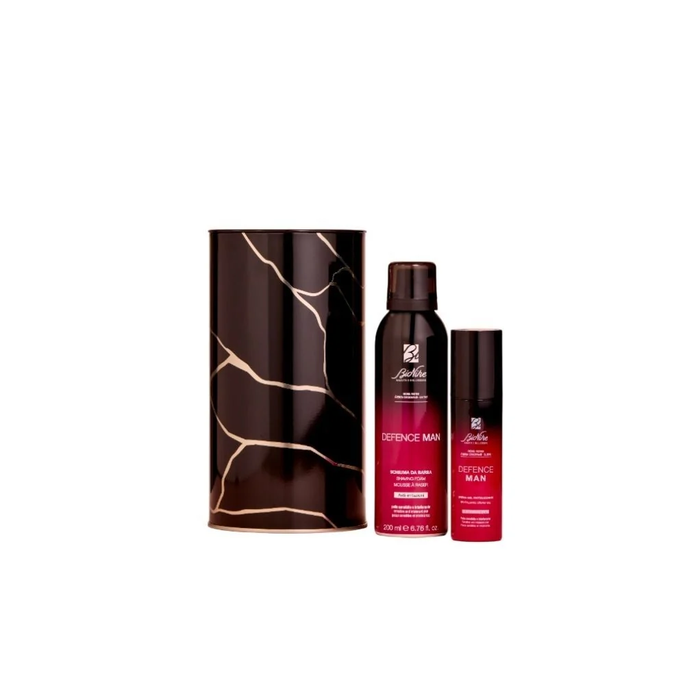 Defence Man DEFENCE MAN KIT natale 2025 - Cofanetti Viso e Corpo, Schiuma per Rasatura