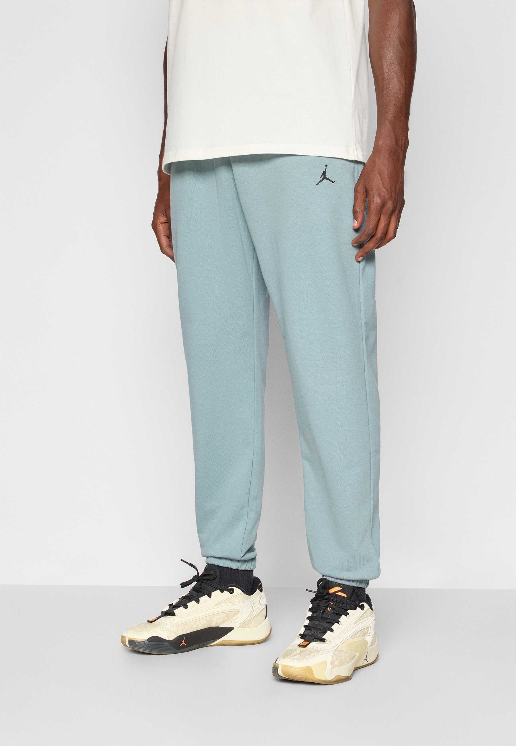 Jordan PANT - Trainingsbroek - aviator grijs/zwart