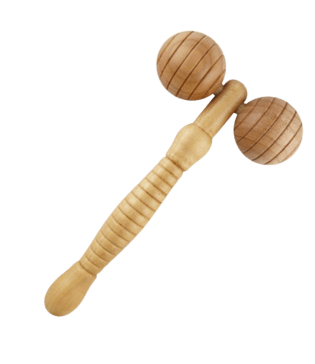 Masseur visage en bois