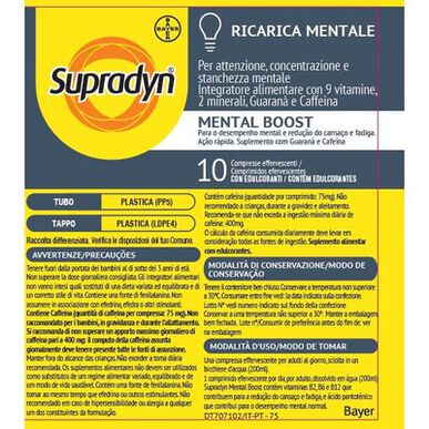 Supradyn Mental Boost 10 poretablettia