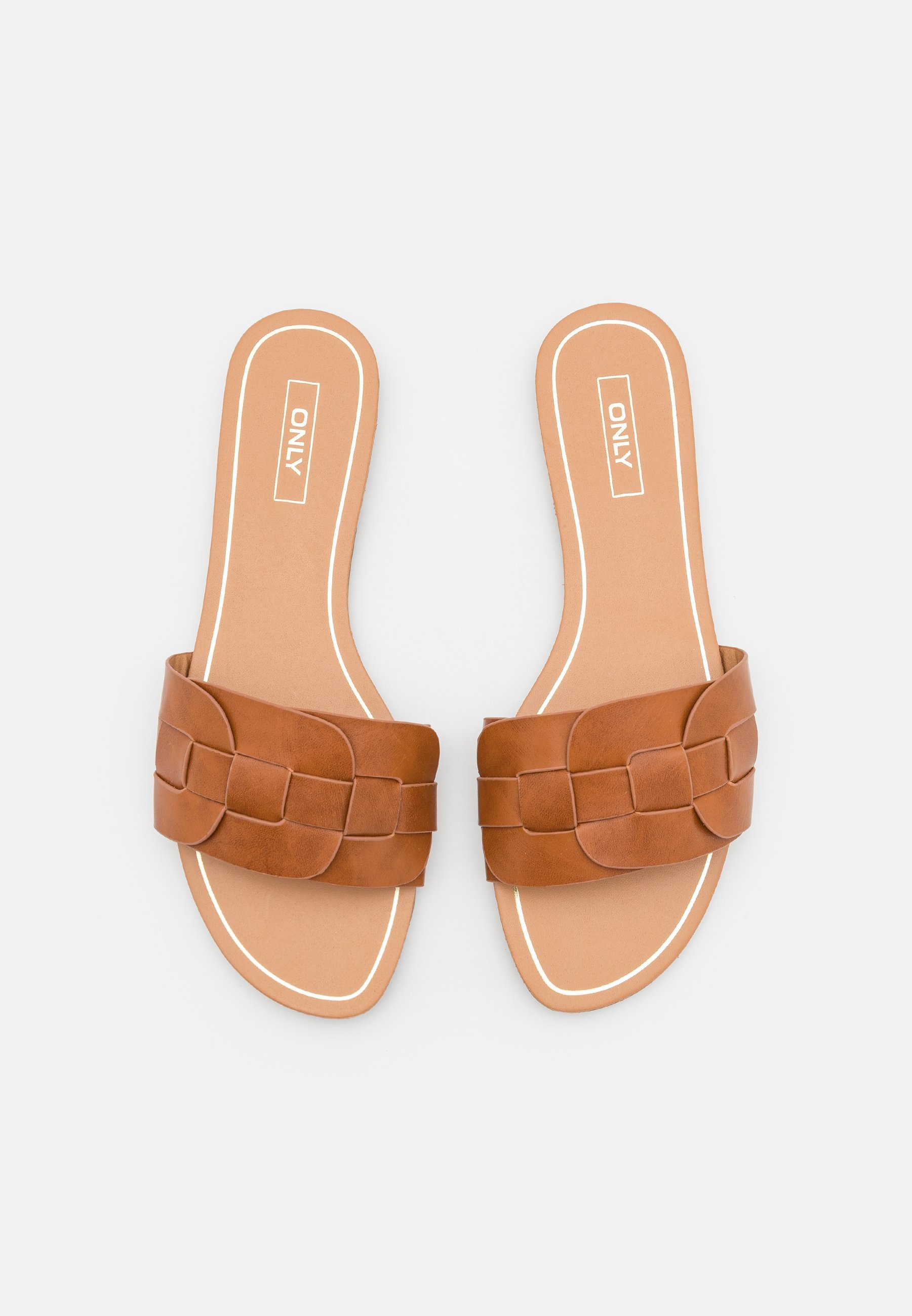 ONLY SHOES ONLFELI - Muiltjes - cognac