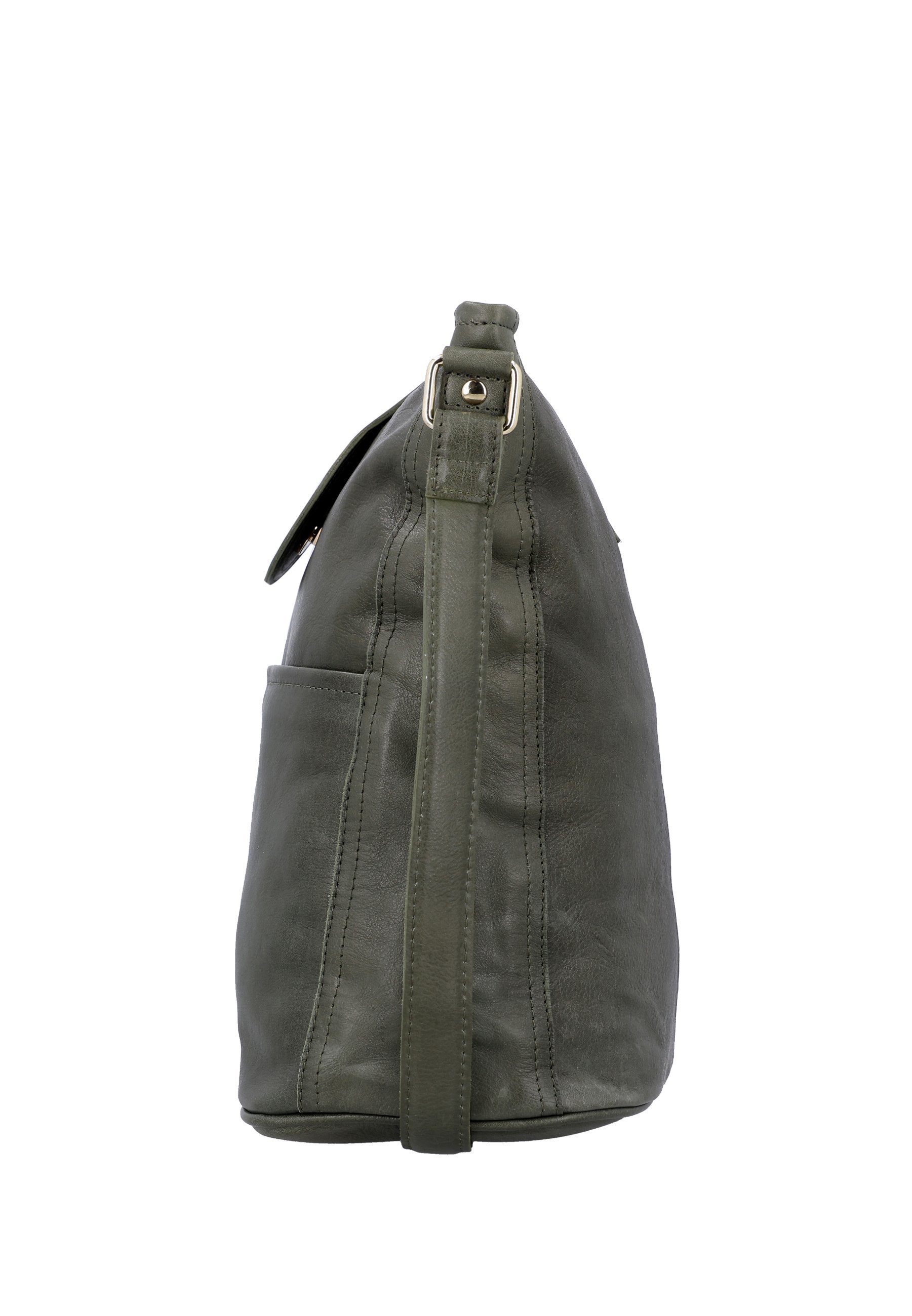 Gusti Leder JACQUELINE - Handtas - groen