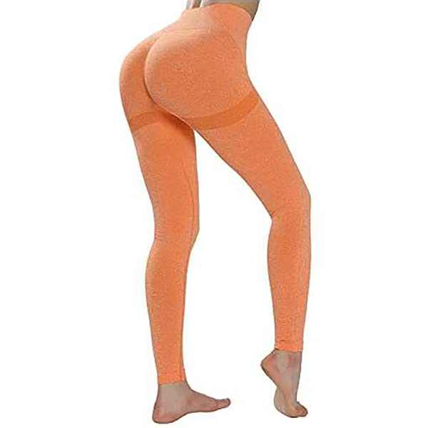 Leggings push-up fessier sans coutures taille haute pour femme, legging de sport gainant ventre plat et contour du sourire, pantalon de yoga : Sports et loisirs de plein air
