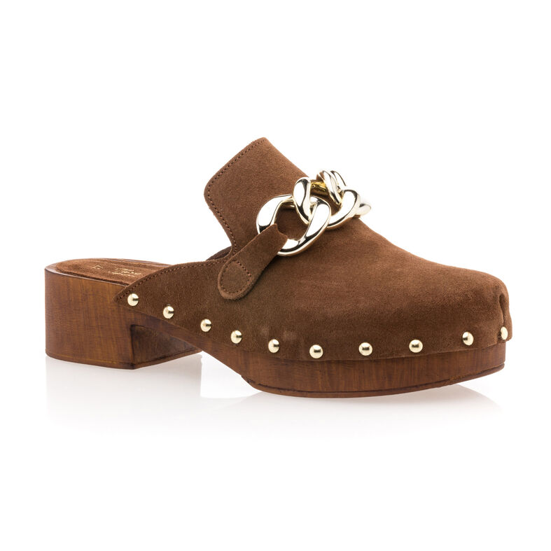 Mules / sabots Femme Marron