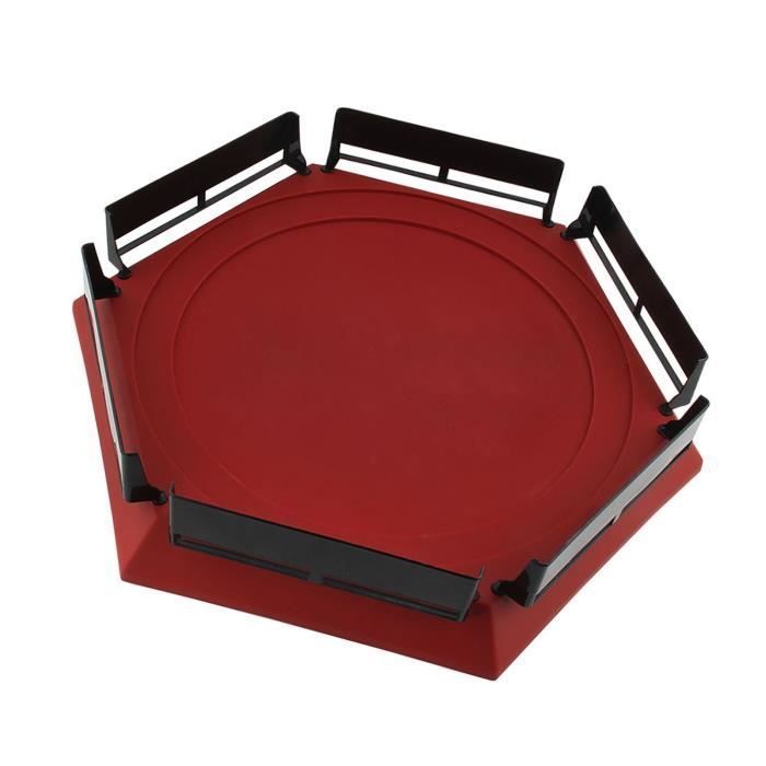 Vechtspel - OMABETA - Battle Top Arena - Afneembare Battle Top Arena - Rood