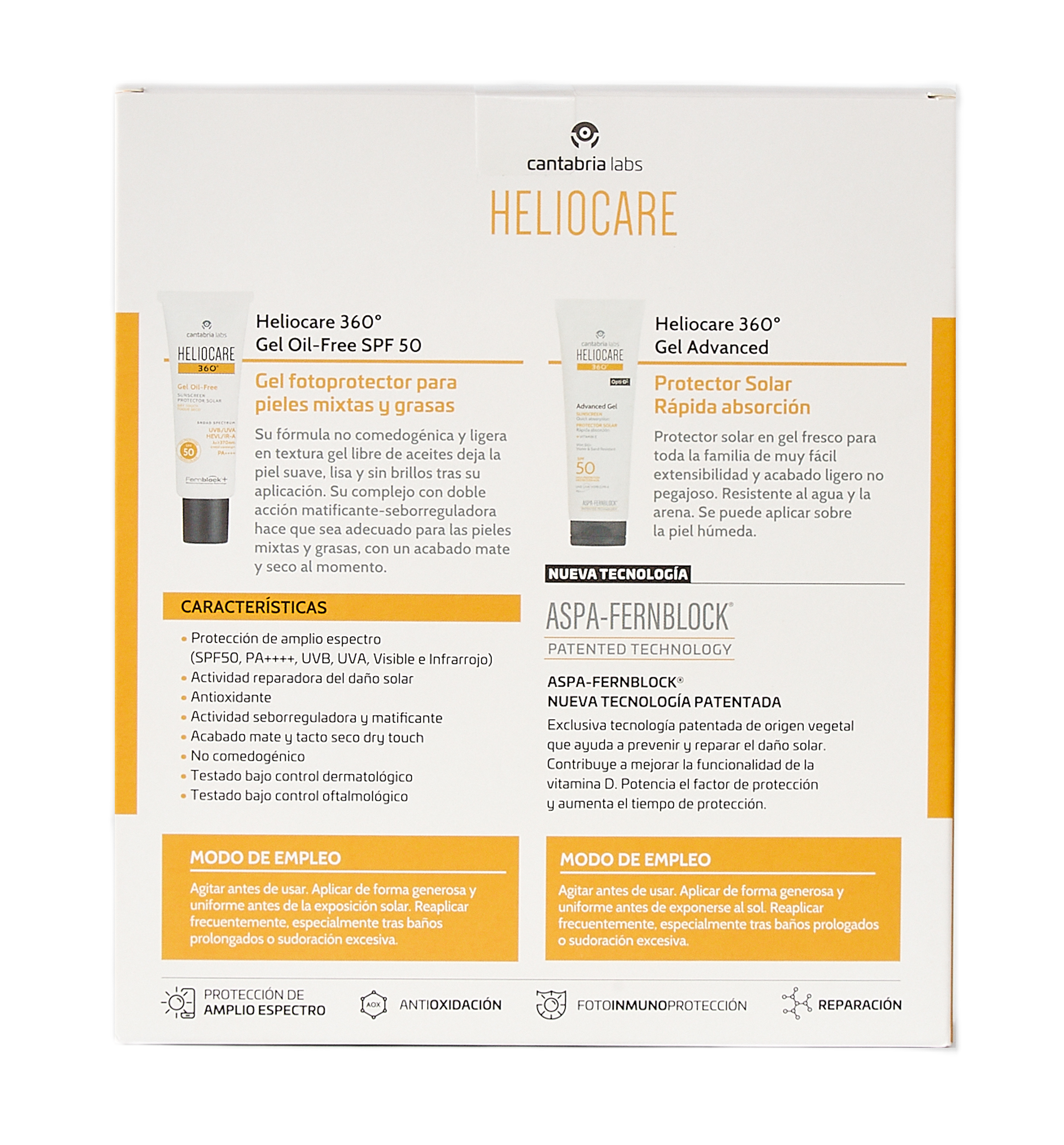 Heliocare 360º Pack gel bez ulja SPF 50 Napredni gel Zaštita od sunca iz apoteke
