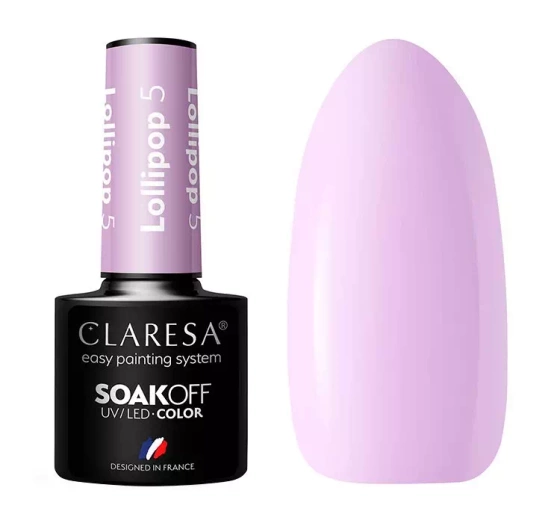 Claresa hybrydowy lakier do paznokci Lollipop 5 5 g