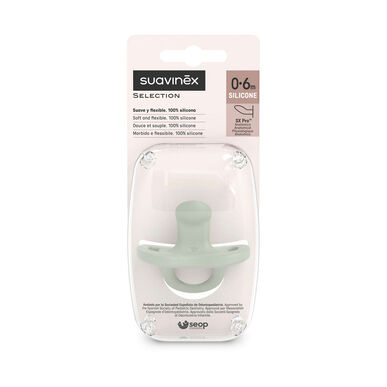 Suavinex Chucha Color Essence Anatomical 0-6m Vihreä 1 kpl 1 kpl