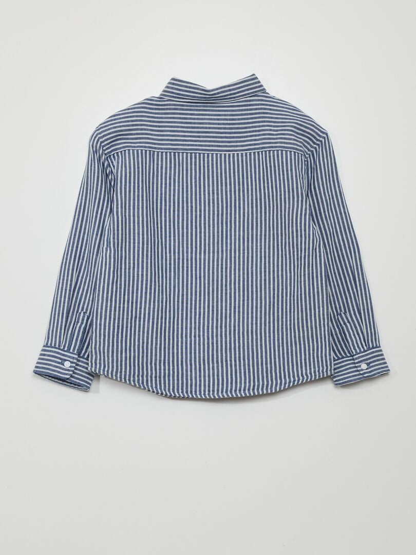 Camisa listrada - AZUL