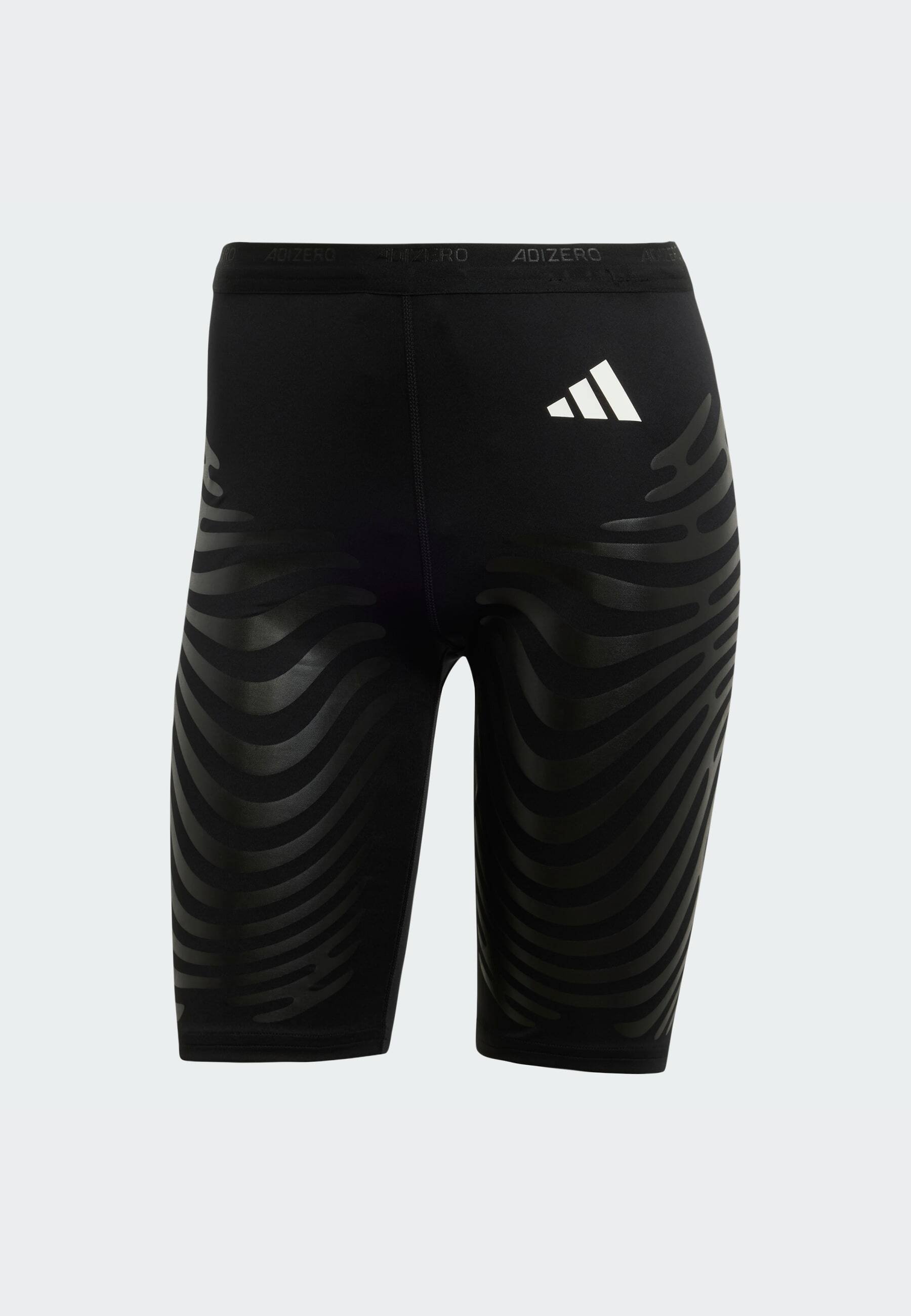 adidas Performance ADIZERO - Leginsy - blackblack