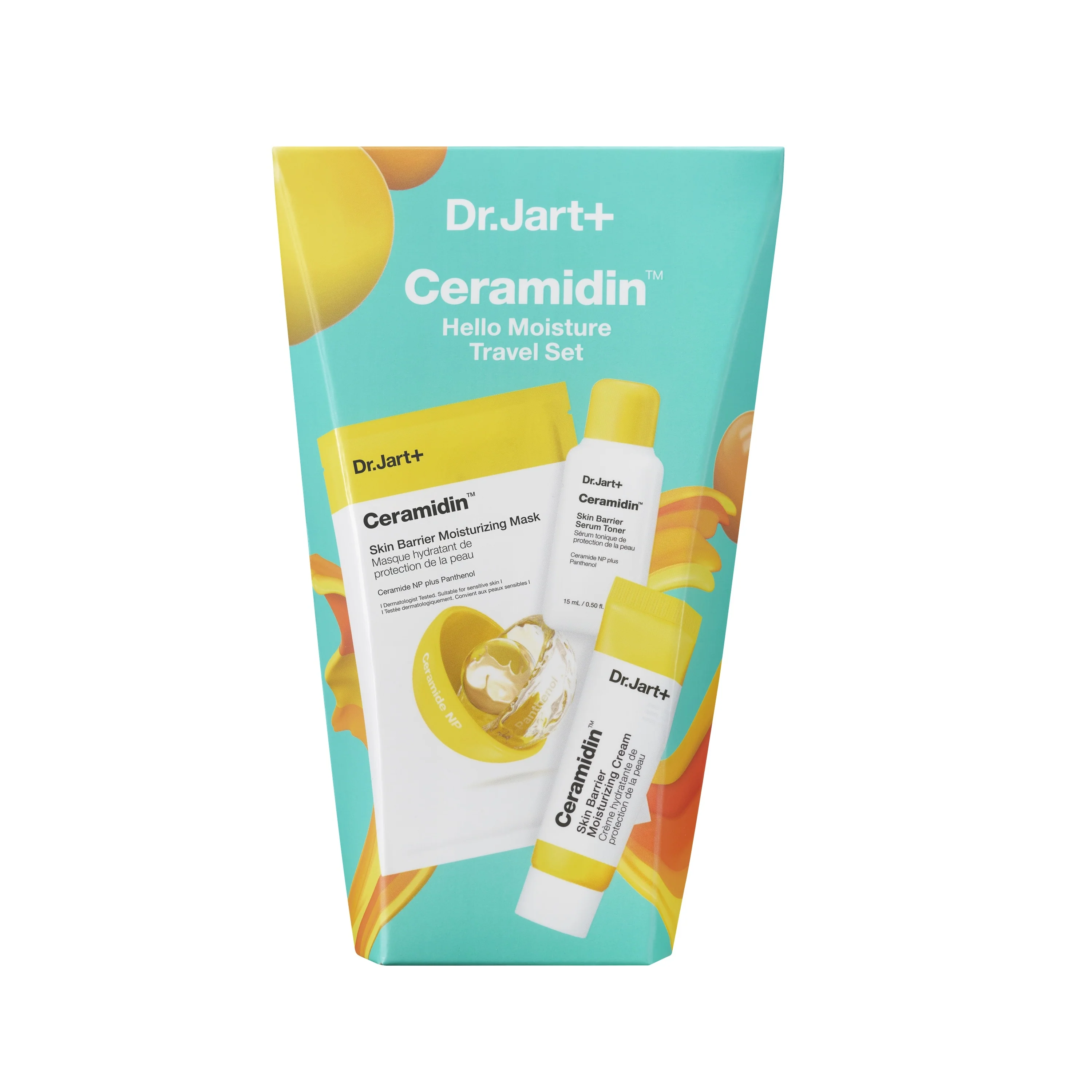 Ceramidin™ Hello Moisture Travel Set - Crema viso giorno idratante
