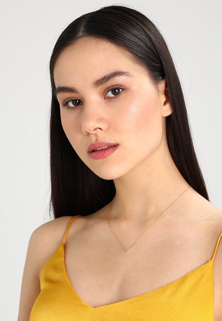 Collier Orelia - couleur or pâle