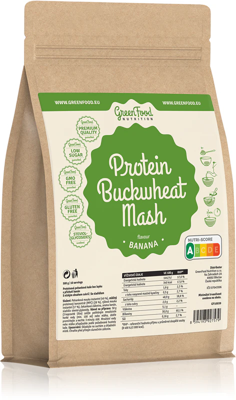 GreenFood Nutrition Eiwit Boekweitpuree