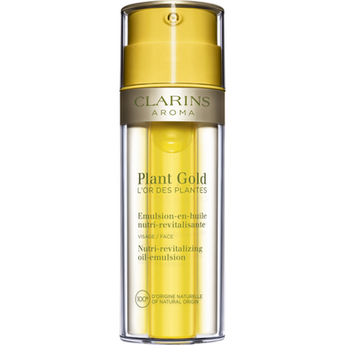 Clarins Plant Gold L'Or des Plantes -emulsio ravitseva ja elvyttävä emulsio ja öljy kaikille ihotyypeille 35 ml 35 ml