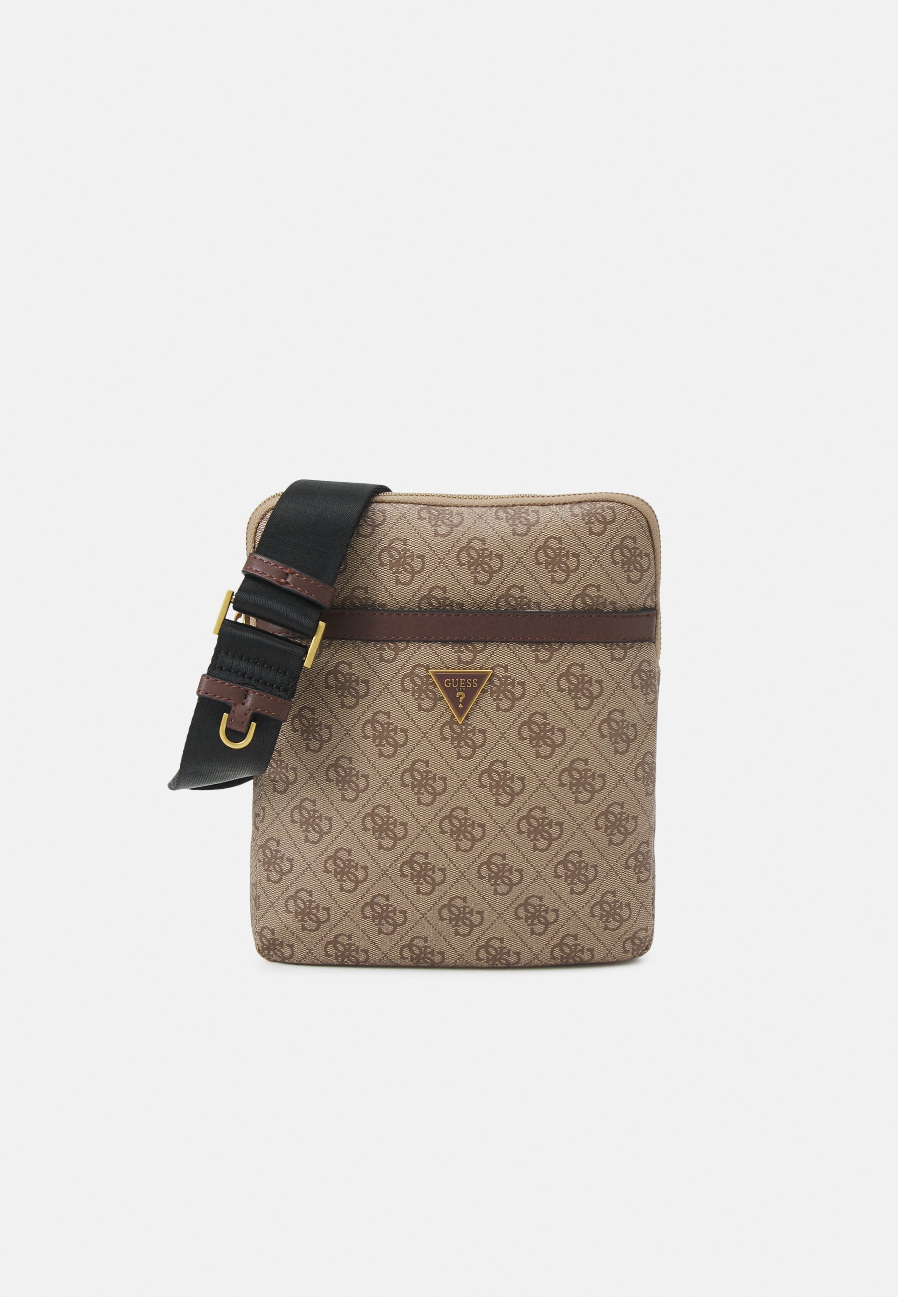 Guess VEZZOLA - Borsa a tracolla - beige/marrone
