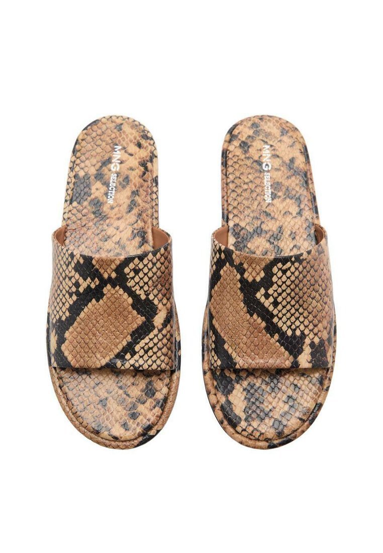 Mango GAVINA - Muiltjes - beige