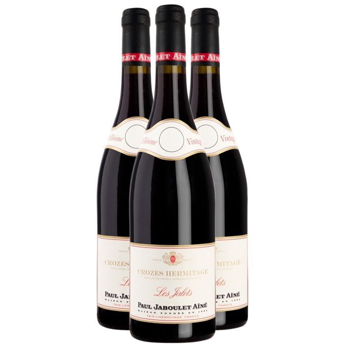 Paul Jaboulet Ainé Crozes-Hermitage Les Jalets Magnum 2023 - Vinho Tinto do Vale do Ródano (3x150cl)