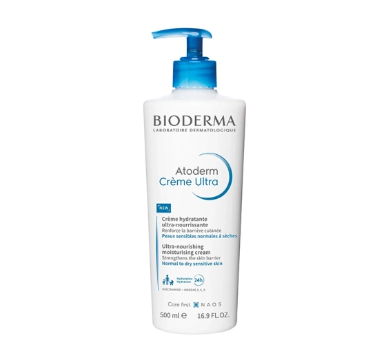 Bioderma Atoderm ultranawilżający krem do ciała i twarzy 500 ml