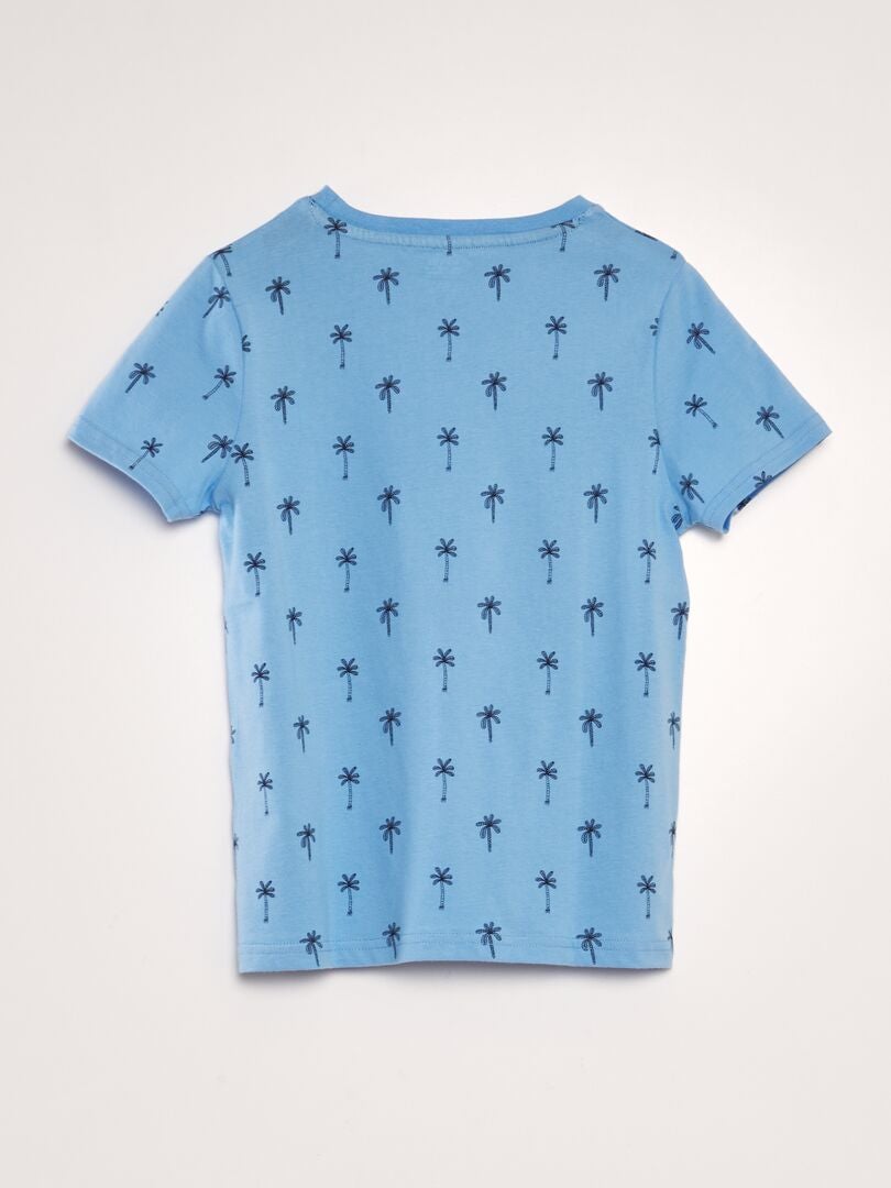 Camiseta estampada - AZUL