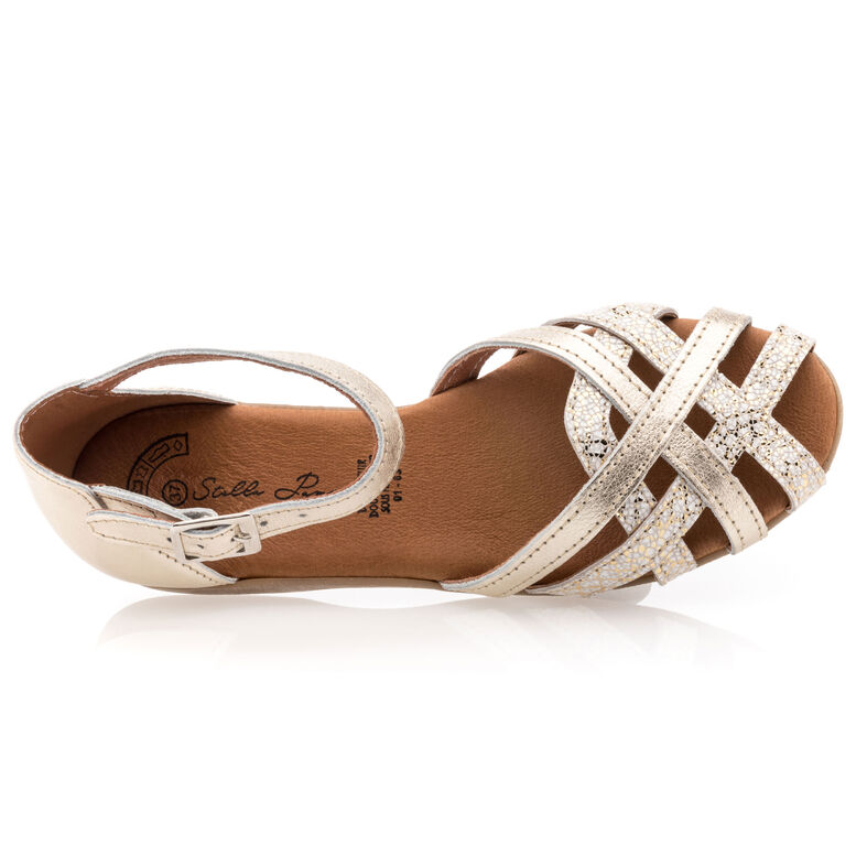 Sandali da donna gialli / Scarpe aperte in punta